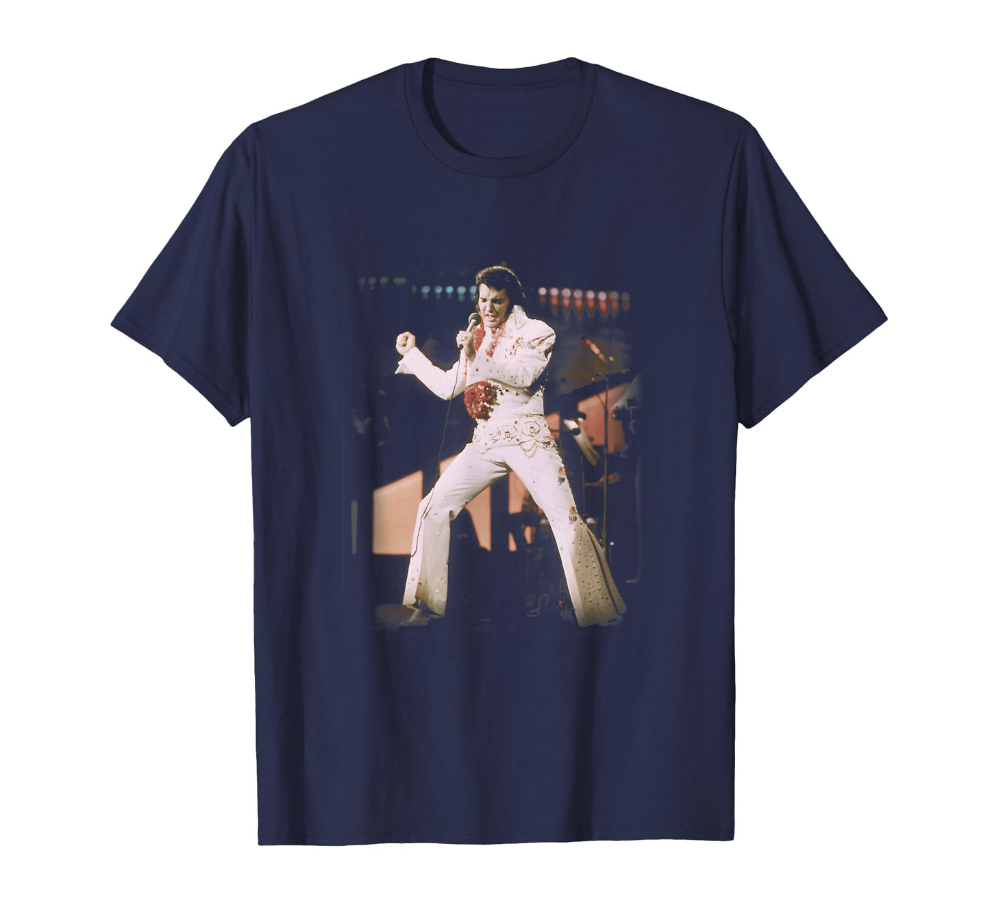 Elvis Presley Jumpsuit Photo T-Shirt