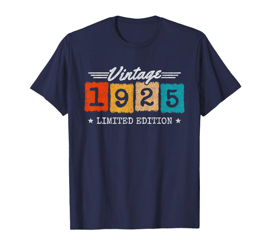 1925 Limited Edition - 1925 Birthday Year - Vintage 1925 T-Shirt