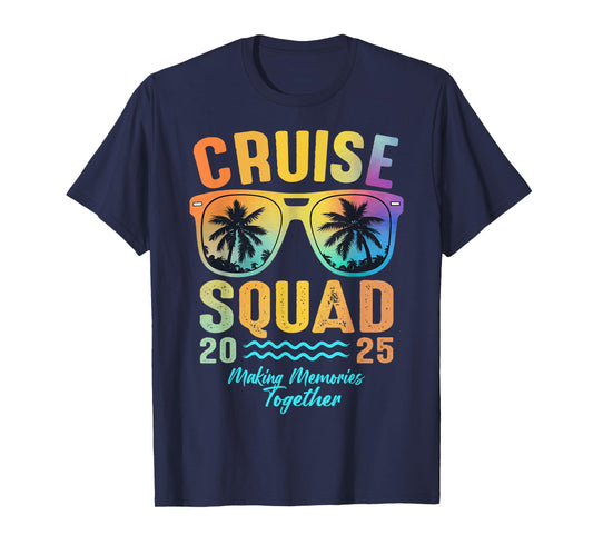 Cruise Squad 2025 Family Cruise Vacation Trip Group Matching T-Shirt