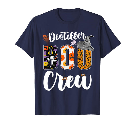 Distiller Boo Crew Halloween Match Distill T-Shirt