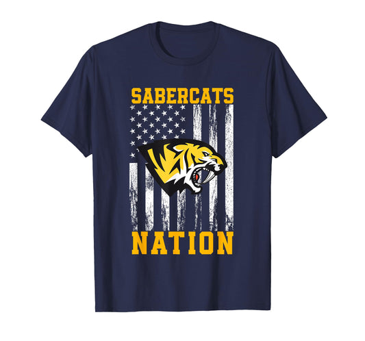 Saguaro Sabercats Logo Nation HS T-Shirt