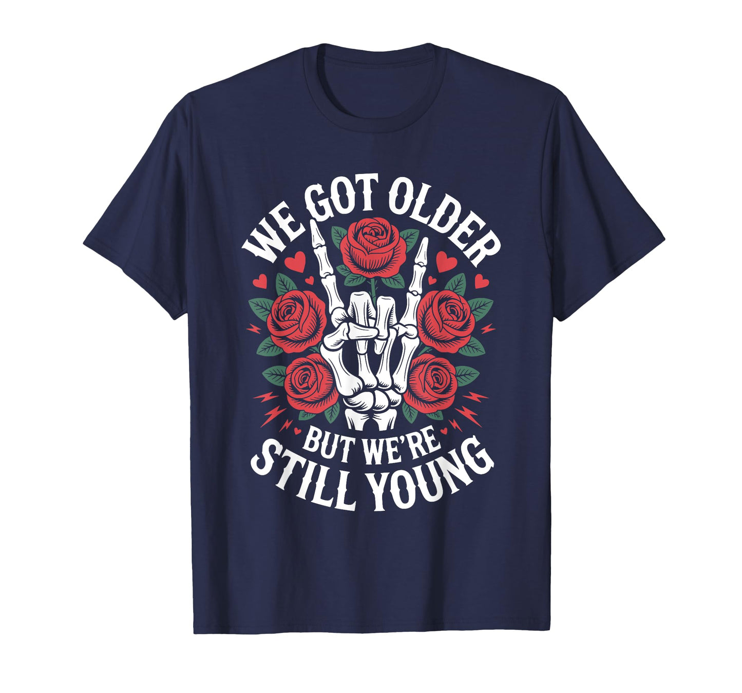 We Got Older But We're Still Young Emo Mom Club Emo Pop Punk T-Shirt