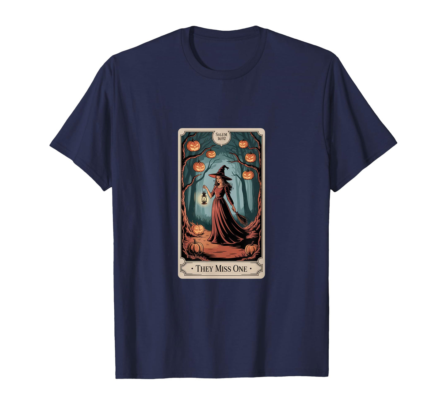 They Miss One Halloween Witch Vibe for Spooky Season Fun T-Shirt
