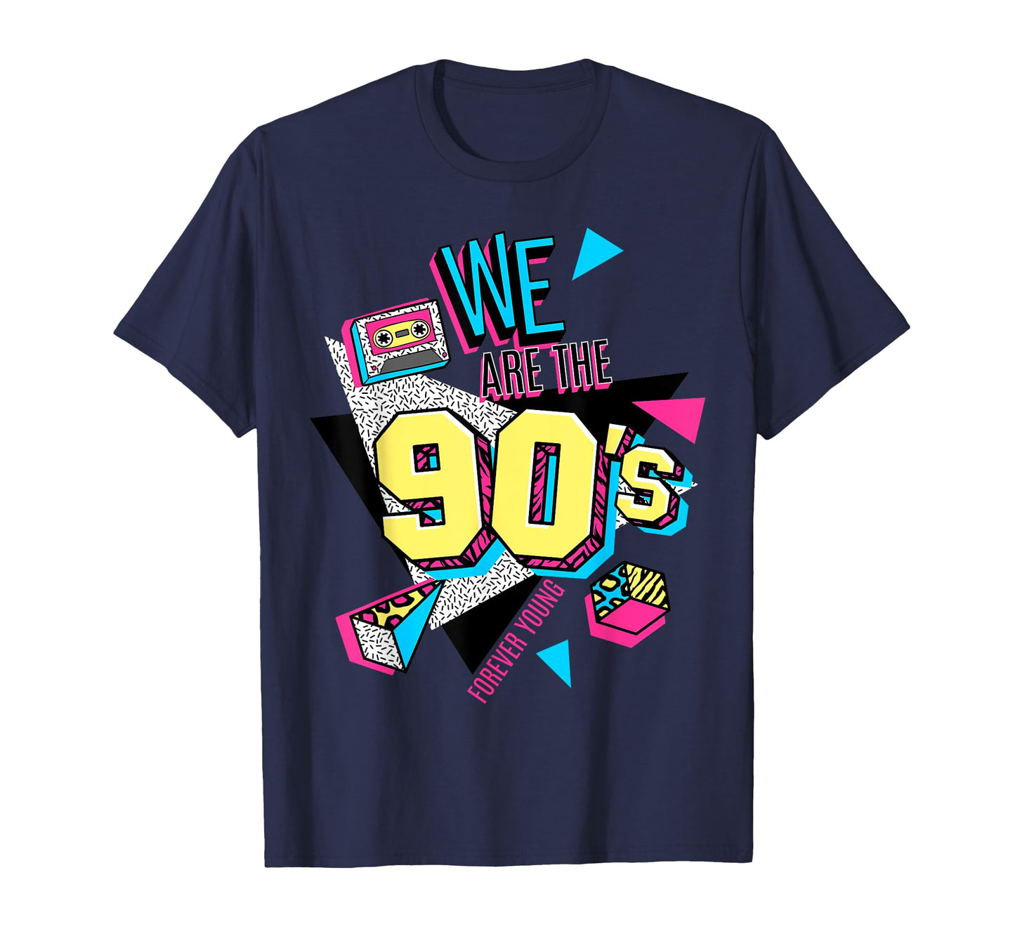 Men's Women's Kids Vintage We Are The 90's Graphic Design T-Shirt