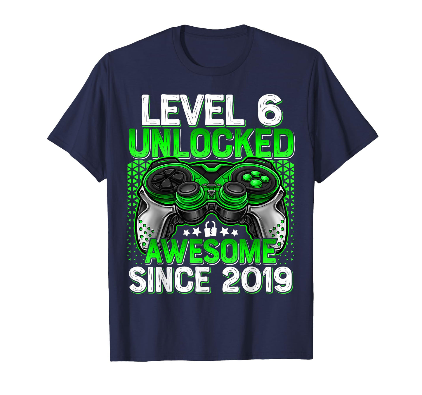 Level 6 Unlocked 6 Year Old Gifts For Boys 6th Birthday Boy T-Shirt
