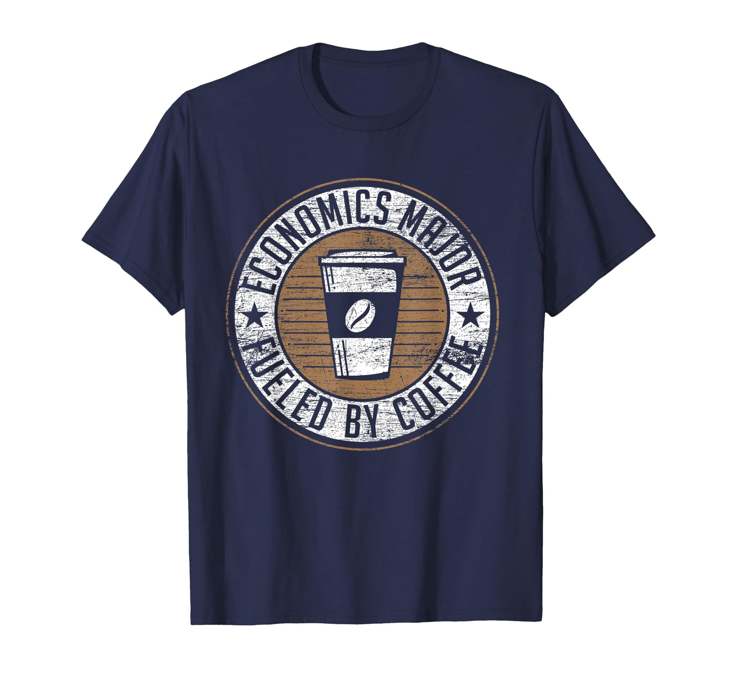 Economics Major Fueled By Coffee T-Shirt