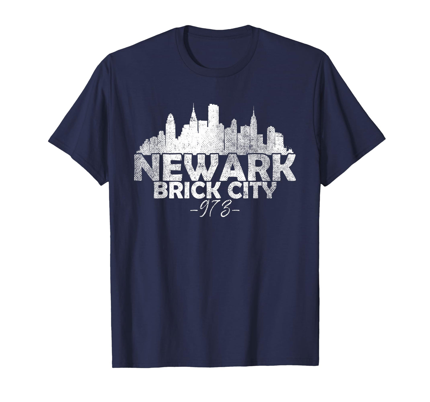 Newark New Jersey NJ | Brick City Skyline T-Shirt