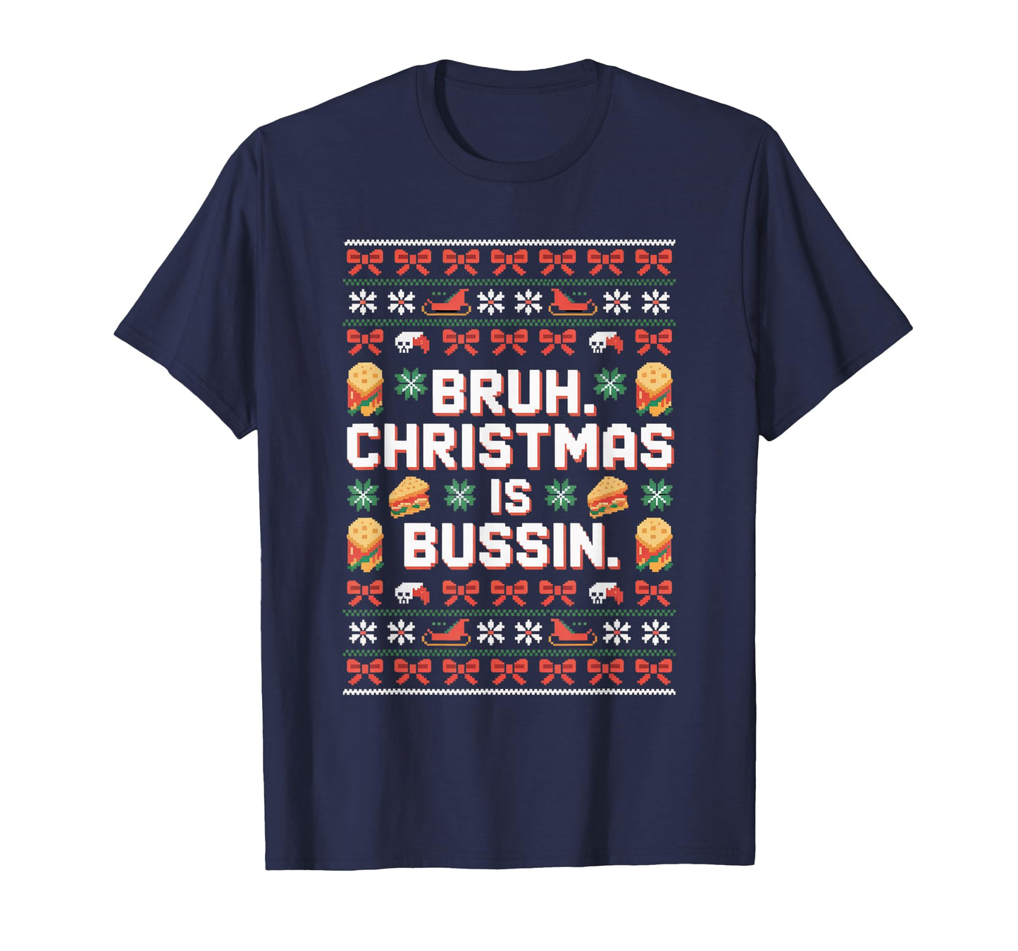 Funny Gen Alpha Gen Z Slang Funny Christmas Sweater T-Shirt