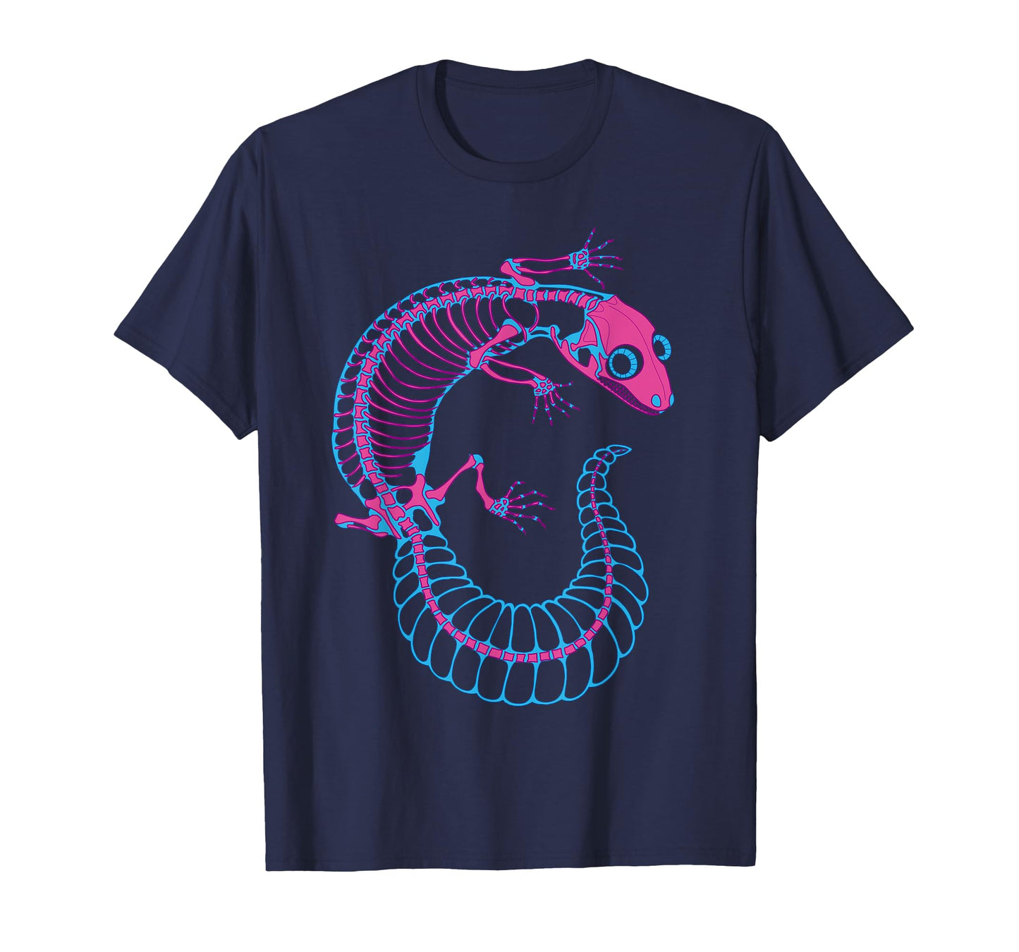 Diaphonized Gecko Skeleton T-Shirt