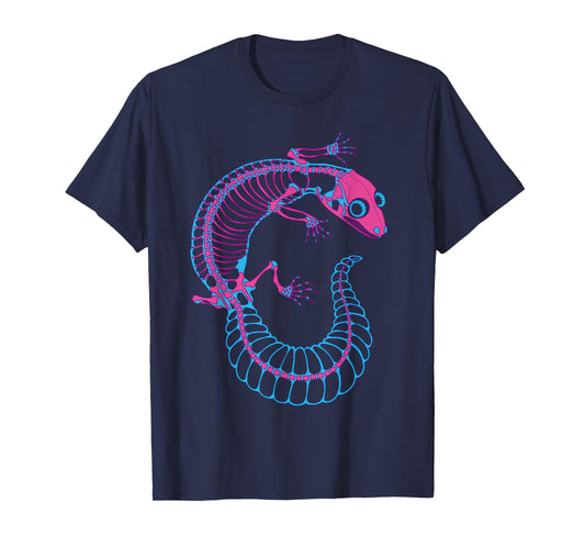 Diaphonized Gecko Skeleton T-Shirt