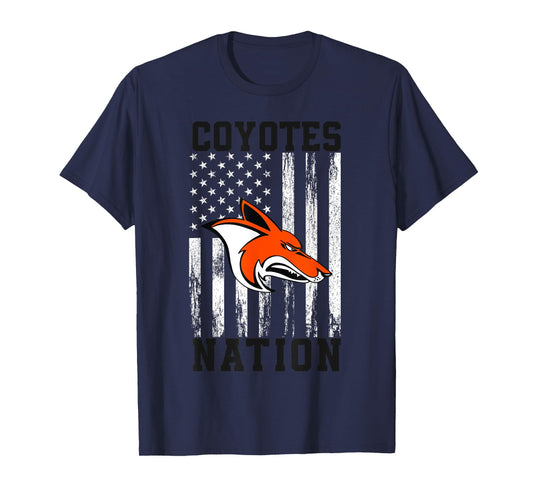 Williston Coyotes Logo Nation HS T-Shirt