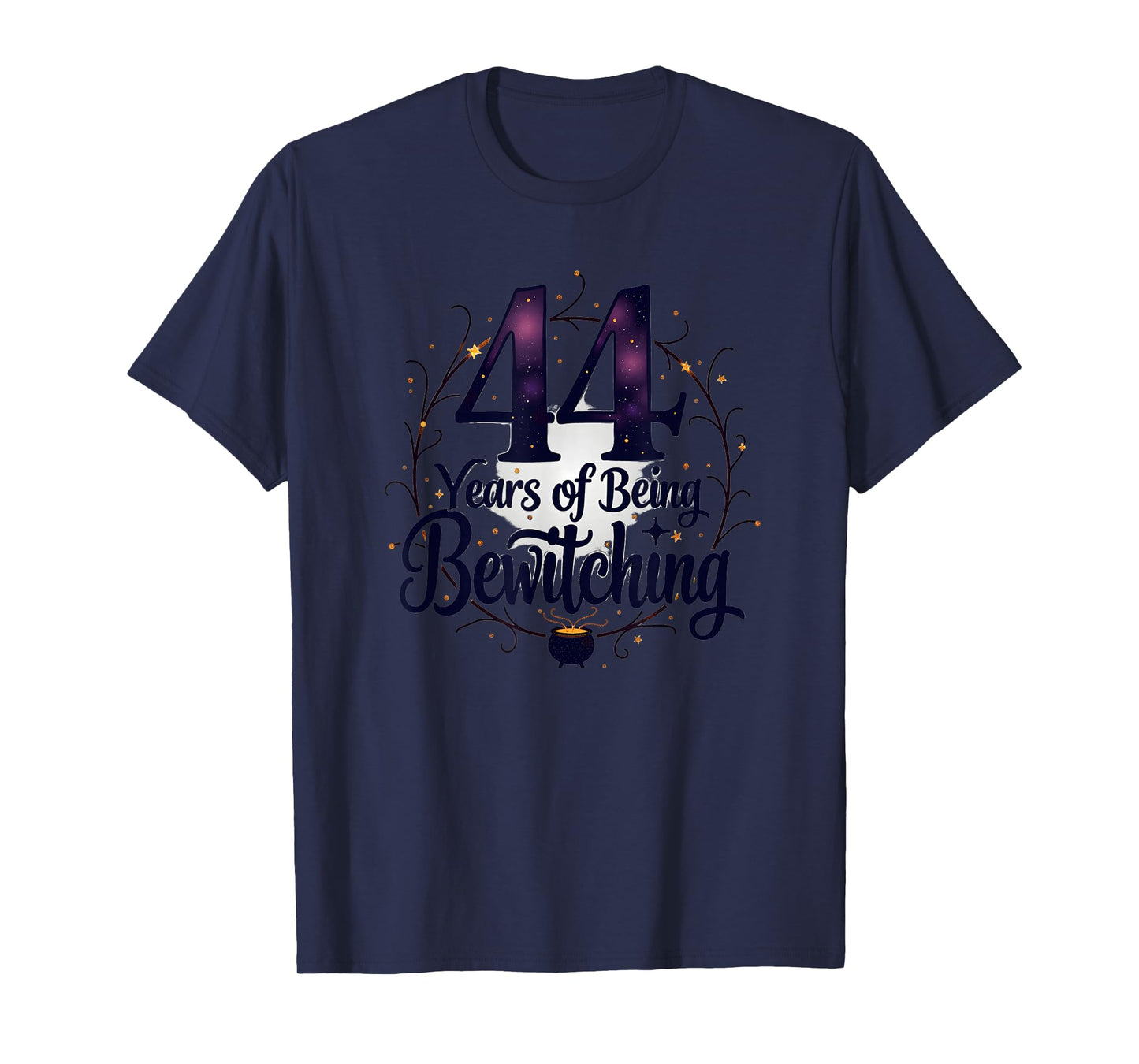 44 Years Bewitching Birthday Gift Magical Celebration T-Shirt