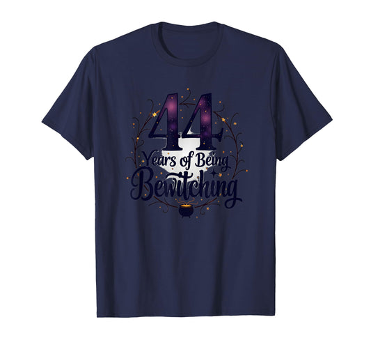 44 Years Bewitching Birthday Gift Magical Celebration T-Shirt