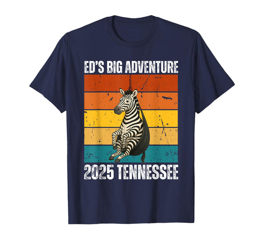Ed The Zebra Tennessee Ed’s Big Adventure Men Women & Kids T-Shirt