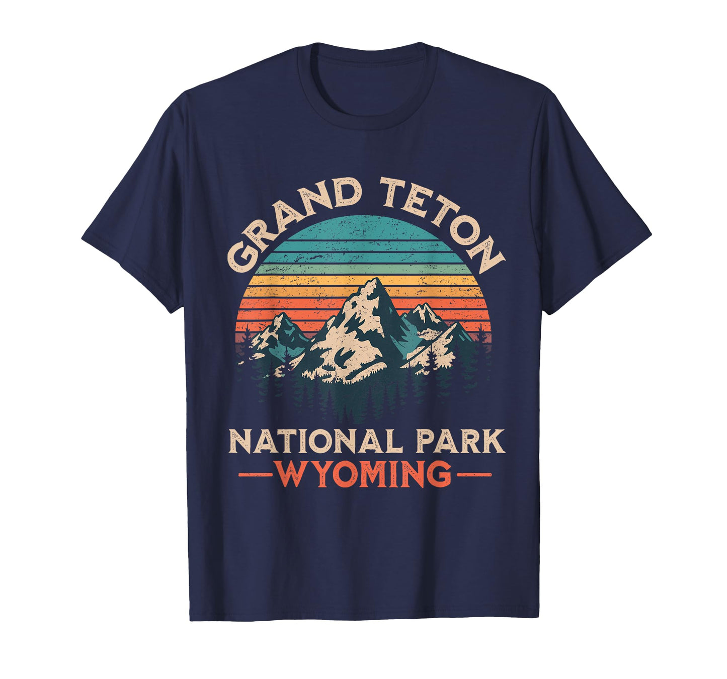 Grand Teton National Park Wyoming Vintage T-Shirt
