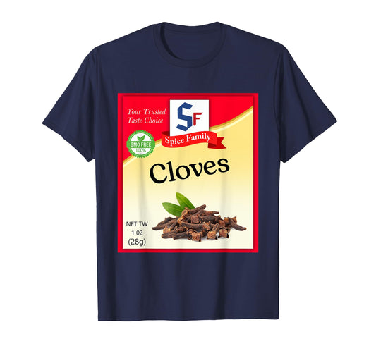 Cloves Condiment Costume Holiday Spice Costumes T-Shirt