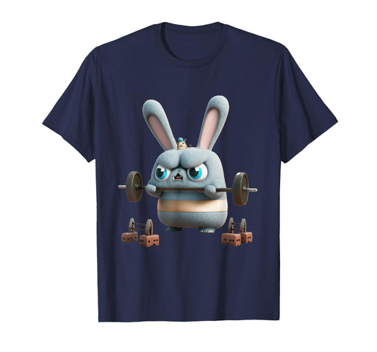 Funny Gym Workout Bunny Fitness Studio Rabbit Cardio Pump T-Shirt