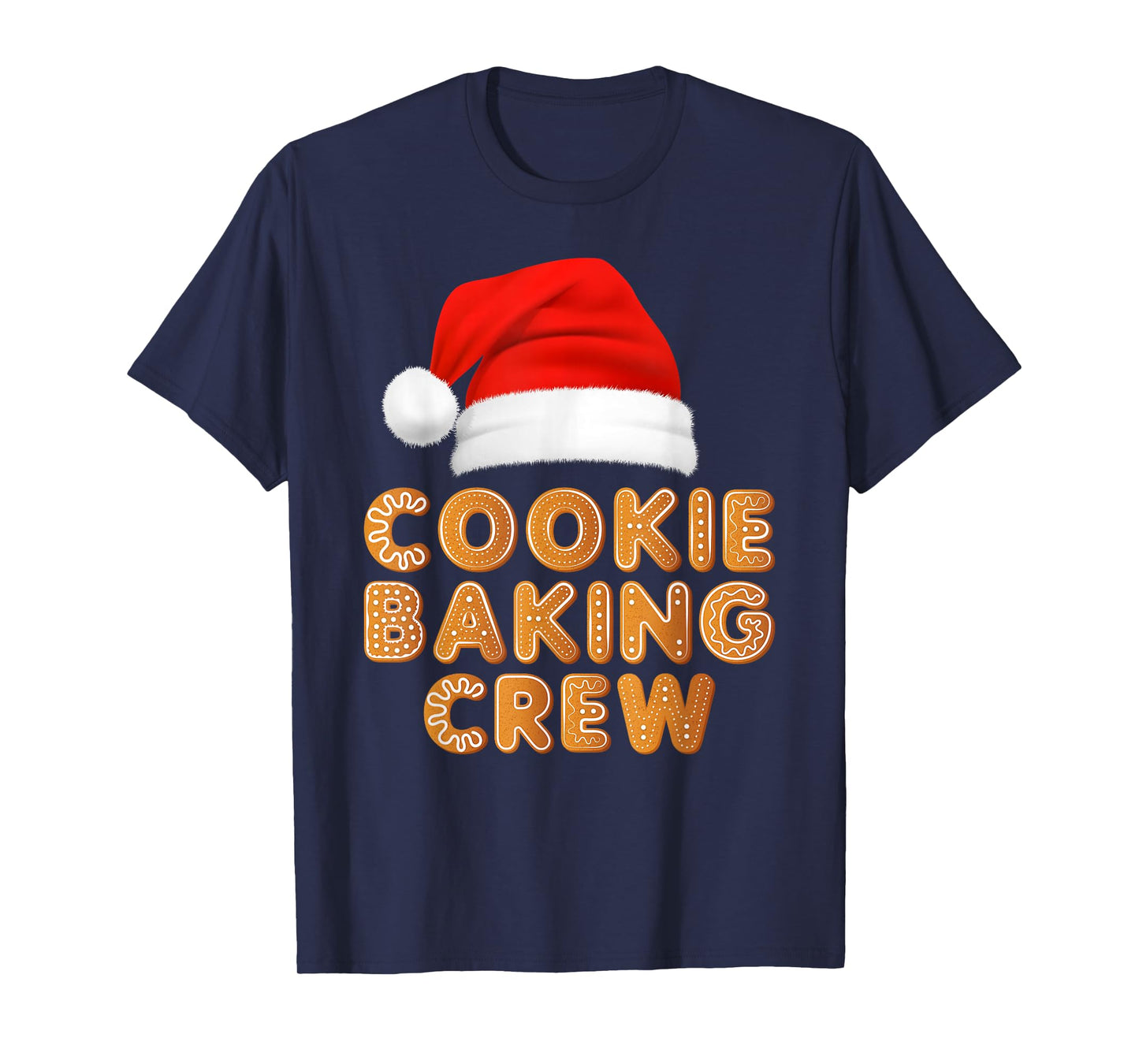 Cookie Baking Crew Family Baking Team Christmas Pajamas T-Shirt