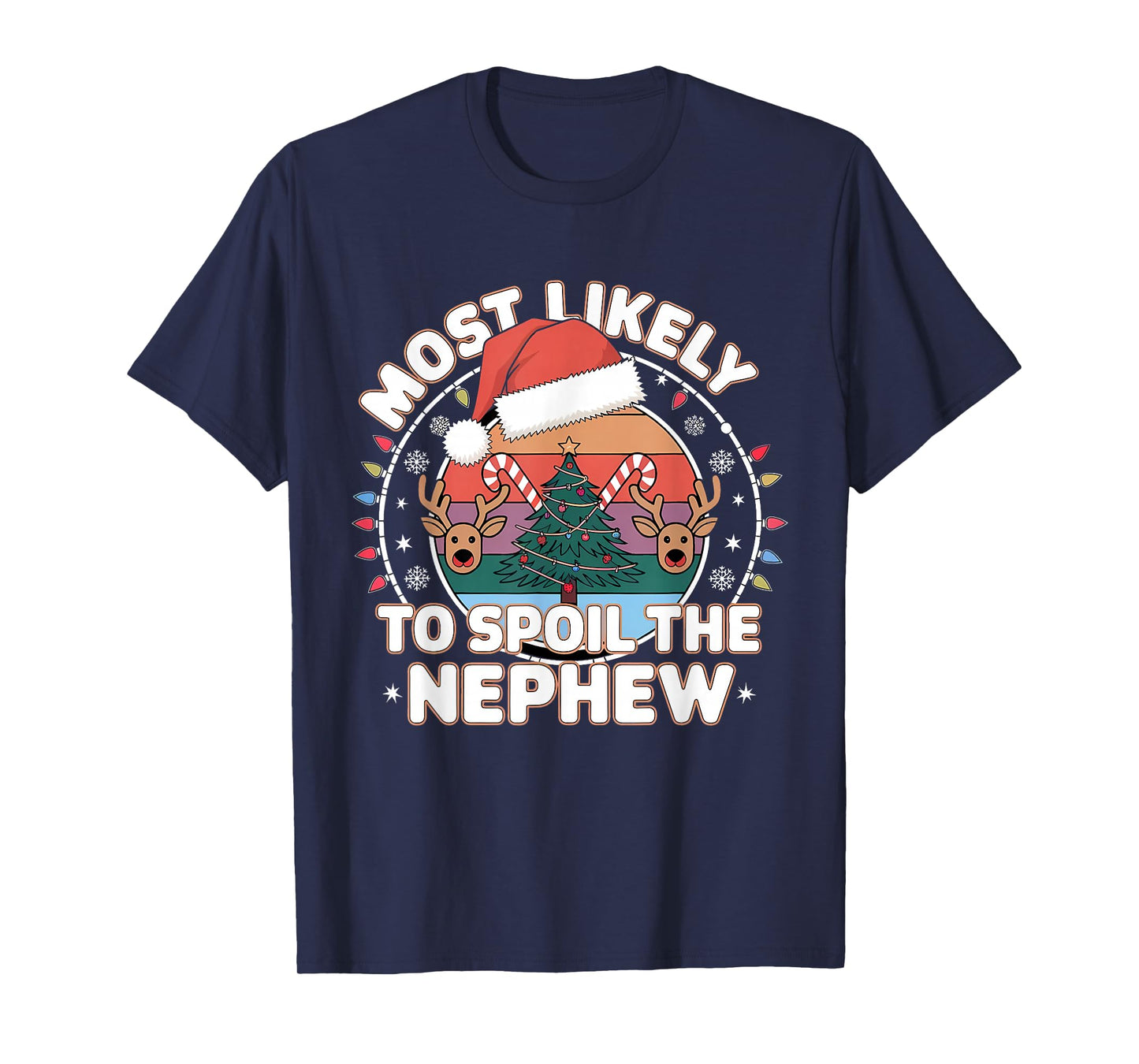 Christmas Party Most Likely to Spoil The Grandson Funny T-Shirt