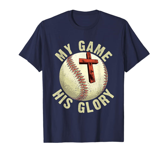 My Game His Glory Christian T-Shirt