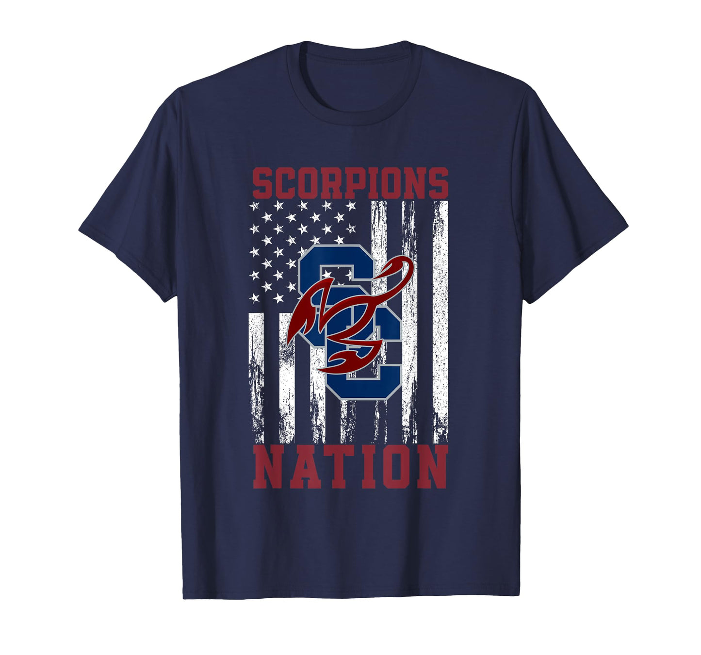 Sand Creek Scorpions Logo Nation HS T-Shirt