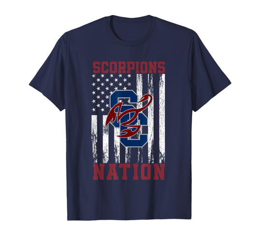 Sand Creek Scorpions Logo Nation HS T-Shirt