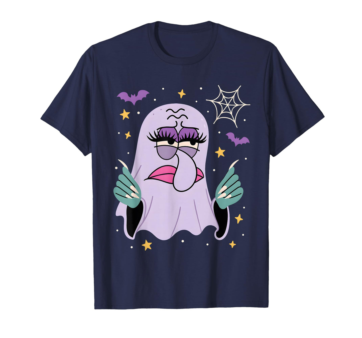 Sassy Ghost Halloween Slay Queen Spooky Attitude for Girls T-Shirt