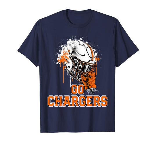 Cholla Chargers Rising Helmet GO! T-Shirt