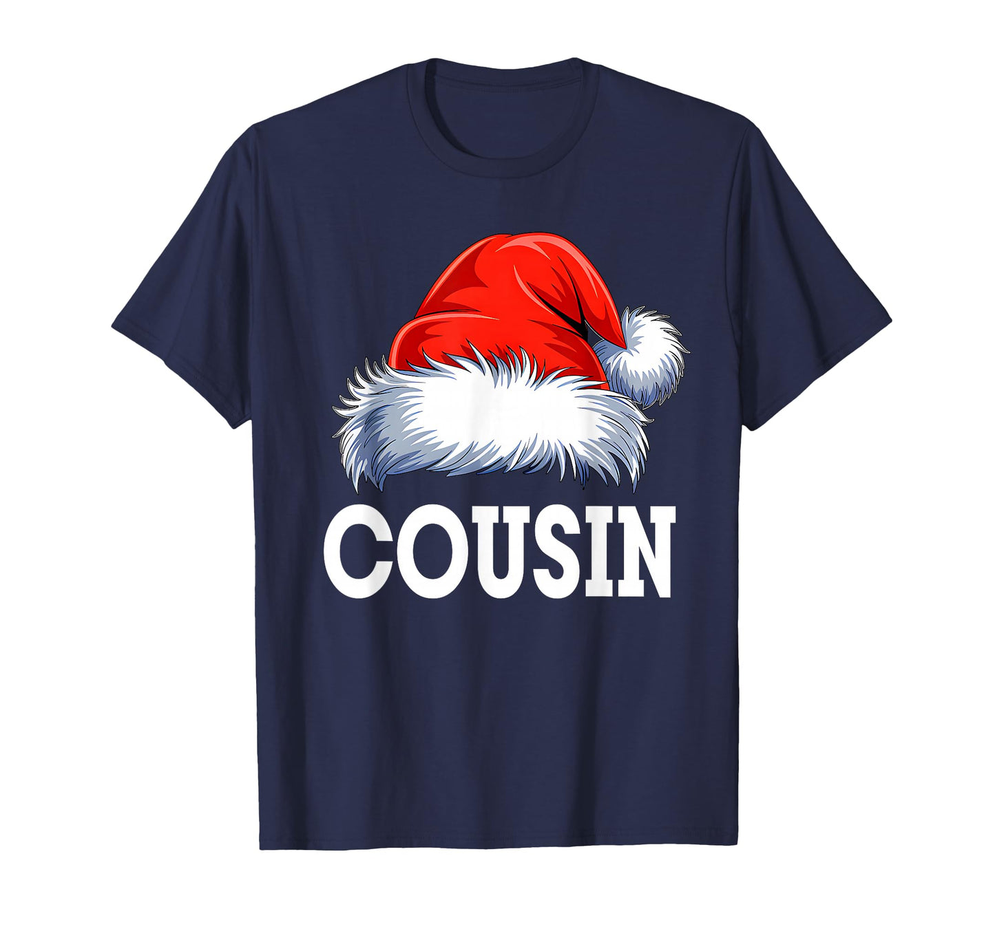 Cousin Santa Christmas Family Matching Pajamas Xmas Squad T-Shirt
