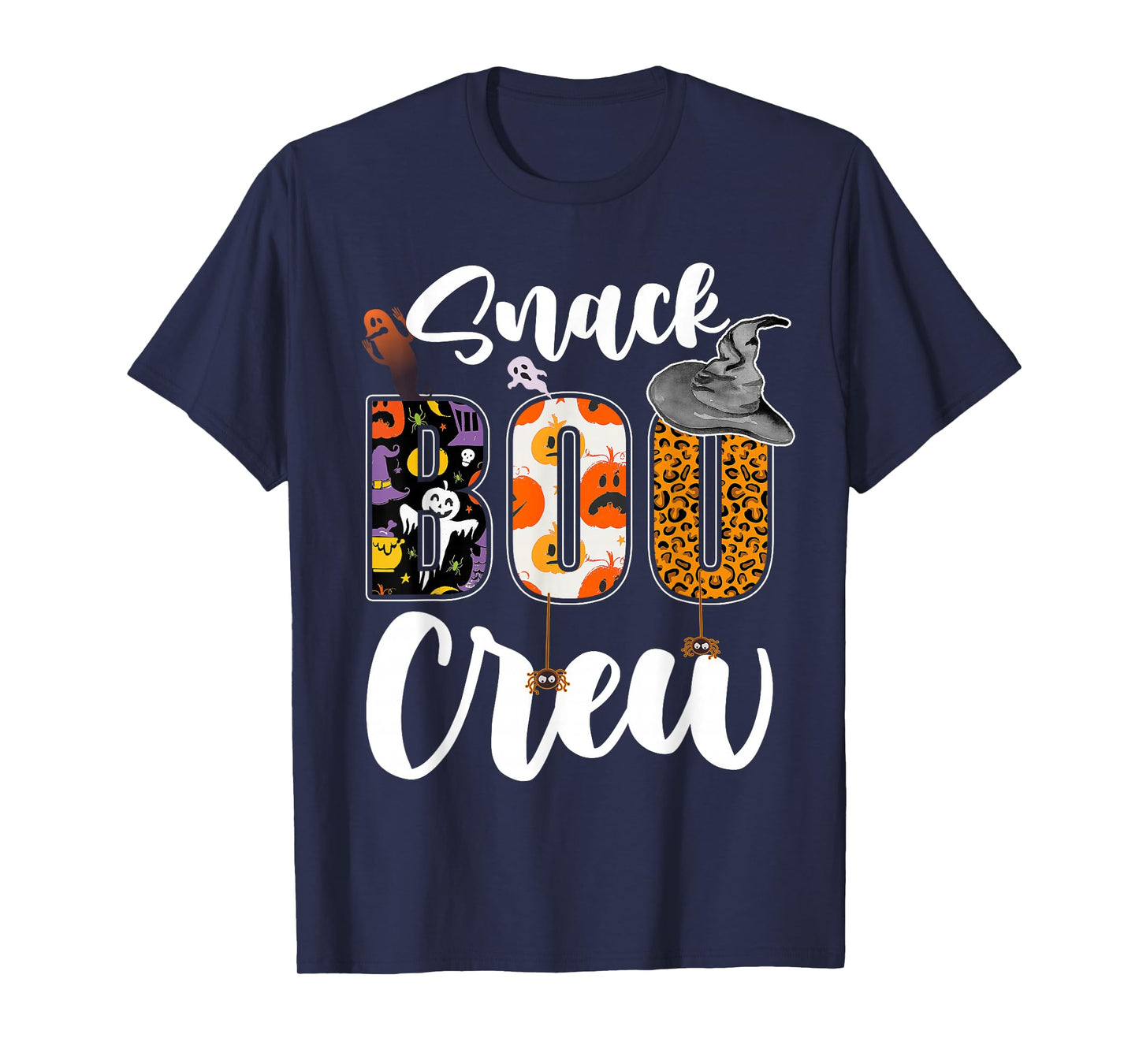 Snack Boo Crew Halloween Match Food Stall T-Shirt