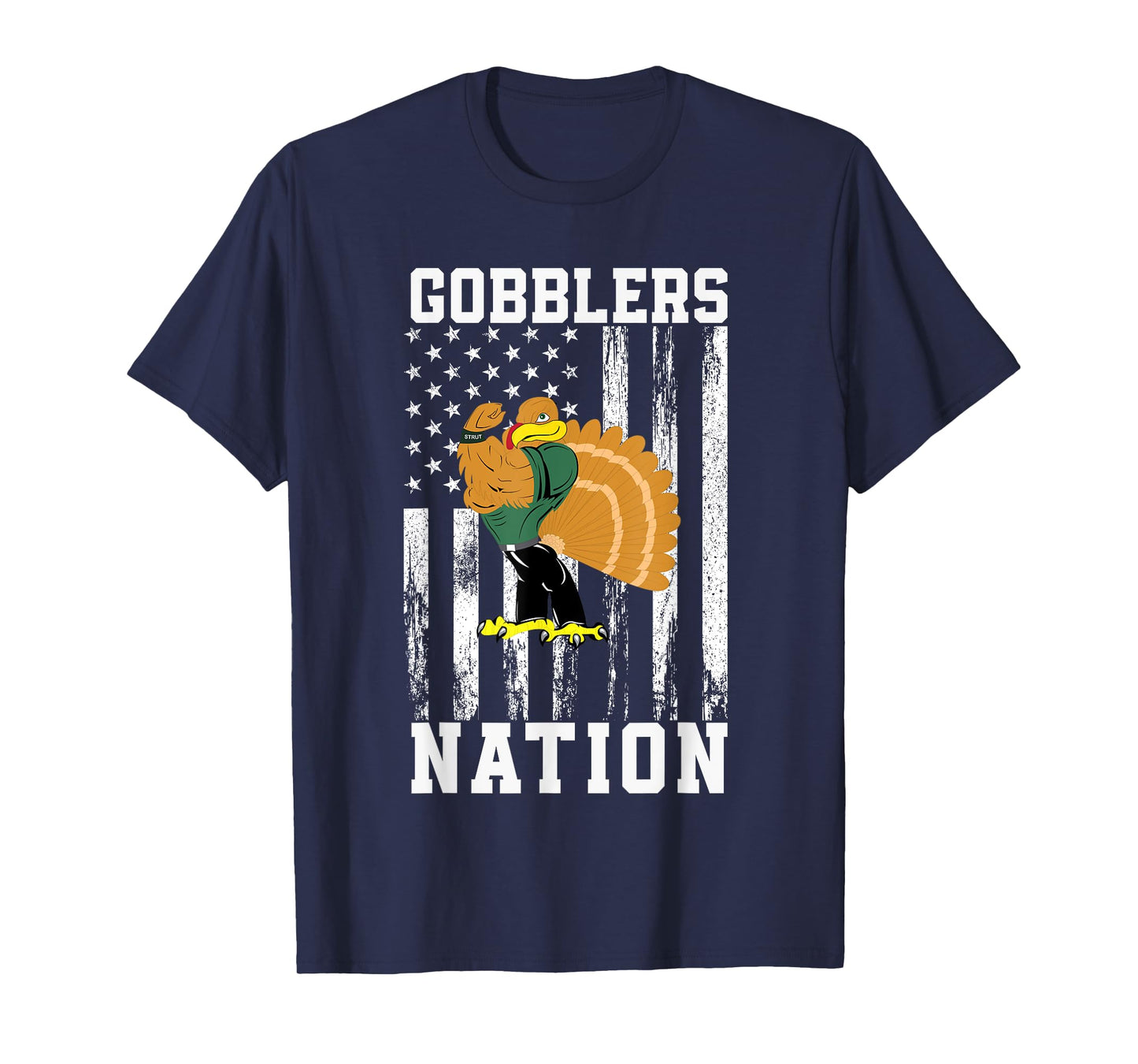 Broadway Gobblers Logo Nation HS T-Shirt