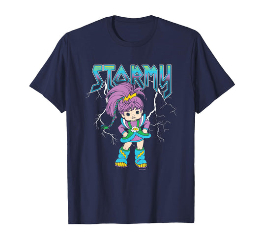 Rainbow Brite Stormy Rock Band Style Logo Vintage T-Shirt