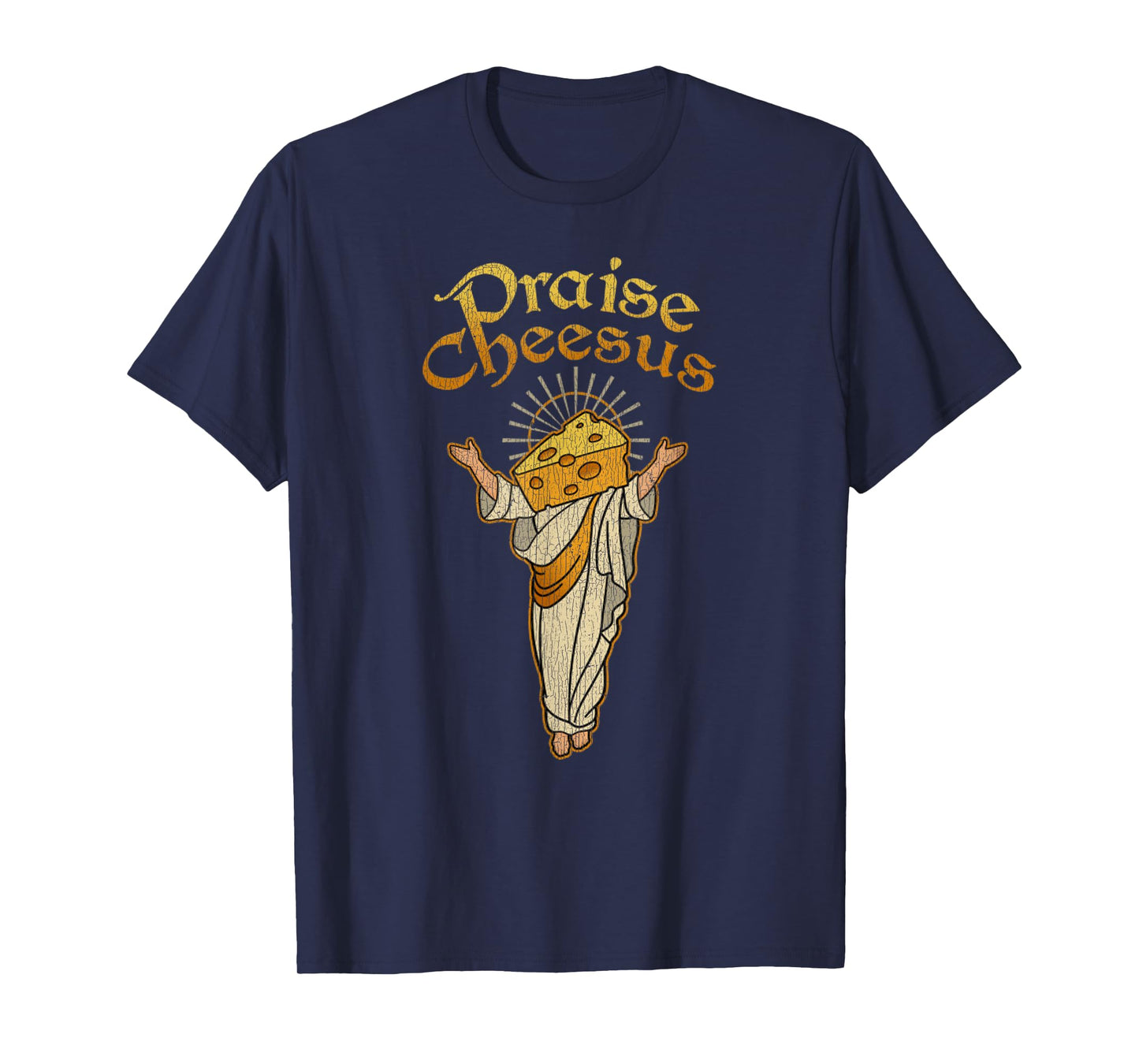 Vintage Praise Cheesus Cheese T-Shirt