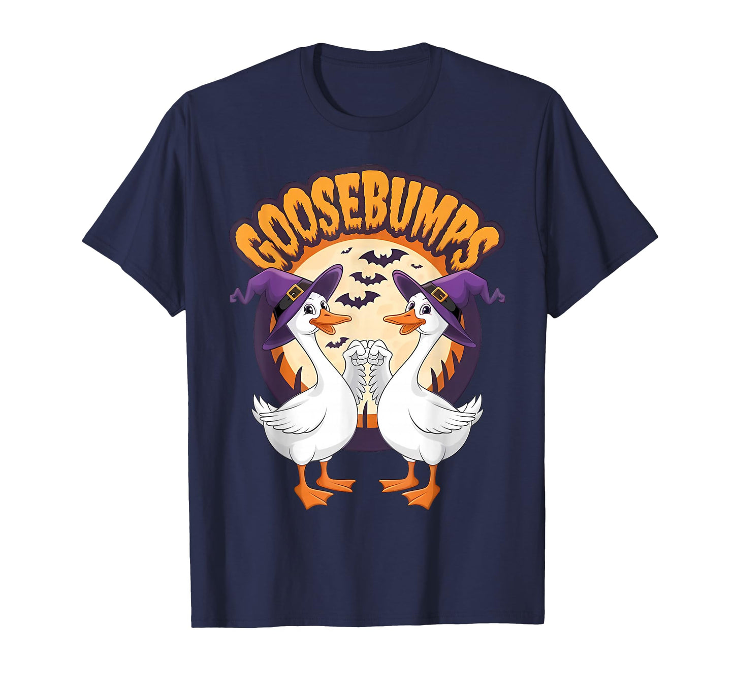 Goose Bumps in Halloween Silly Meme Funny for Everyone T-Shirt