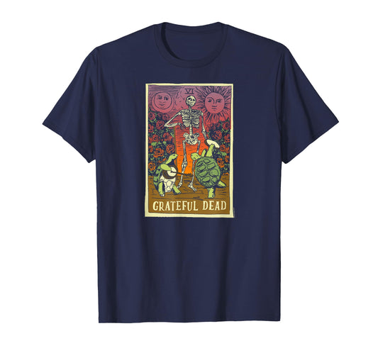 Grateful Dead Terrapin Tarot Card Vintage Band T-Shirt