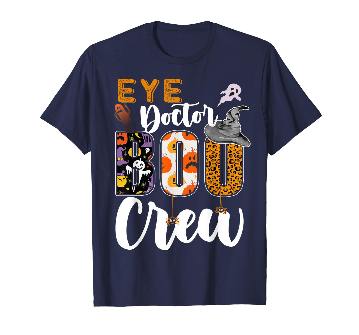 Eye Doctor Boo Crew Halloween Match Optometrist T-Shirt