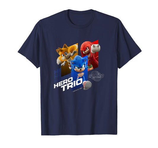 Sonic the Hedgehog 3 - "Hero Trio" T-Shirt