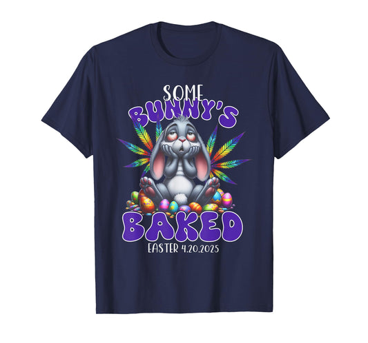 420 Easter Bunny Funny Weed Smoking Rabbit Cannabis 4/20 Day T-Shirt
