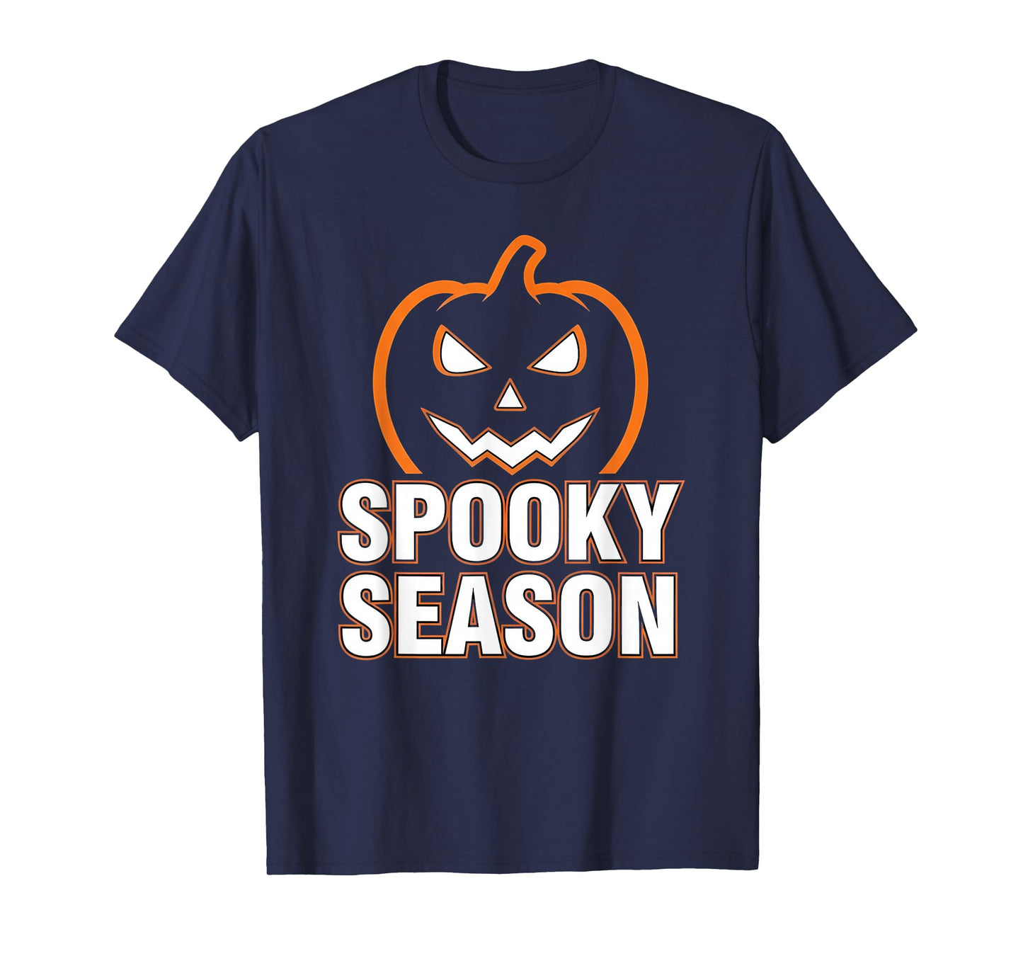 Spooky Season Halloween Pumpkin Graphic Gifts for Men T-Shirt