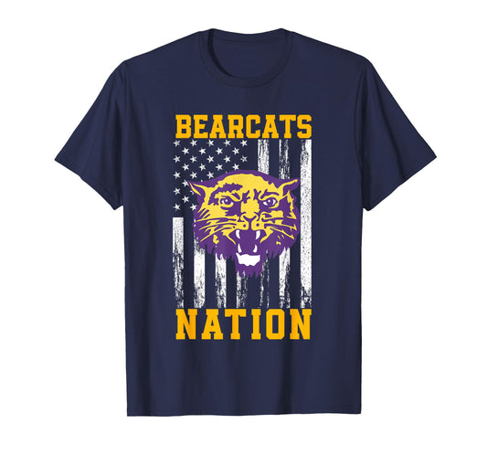 Booneville Bearcats Logo Nation HS T-Shirt