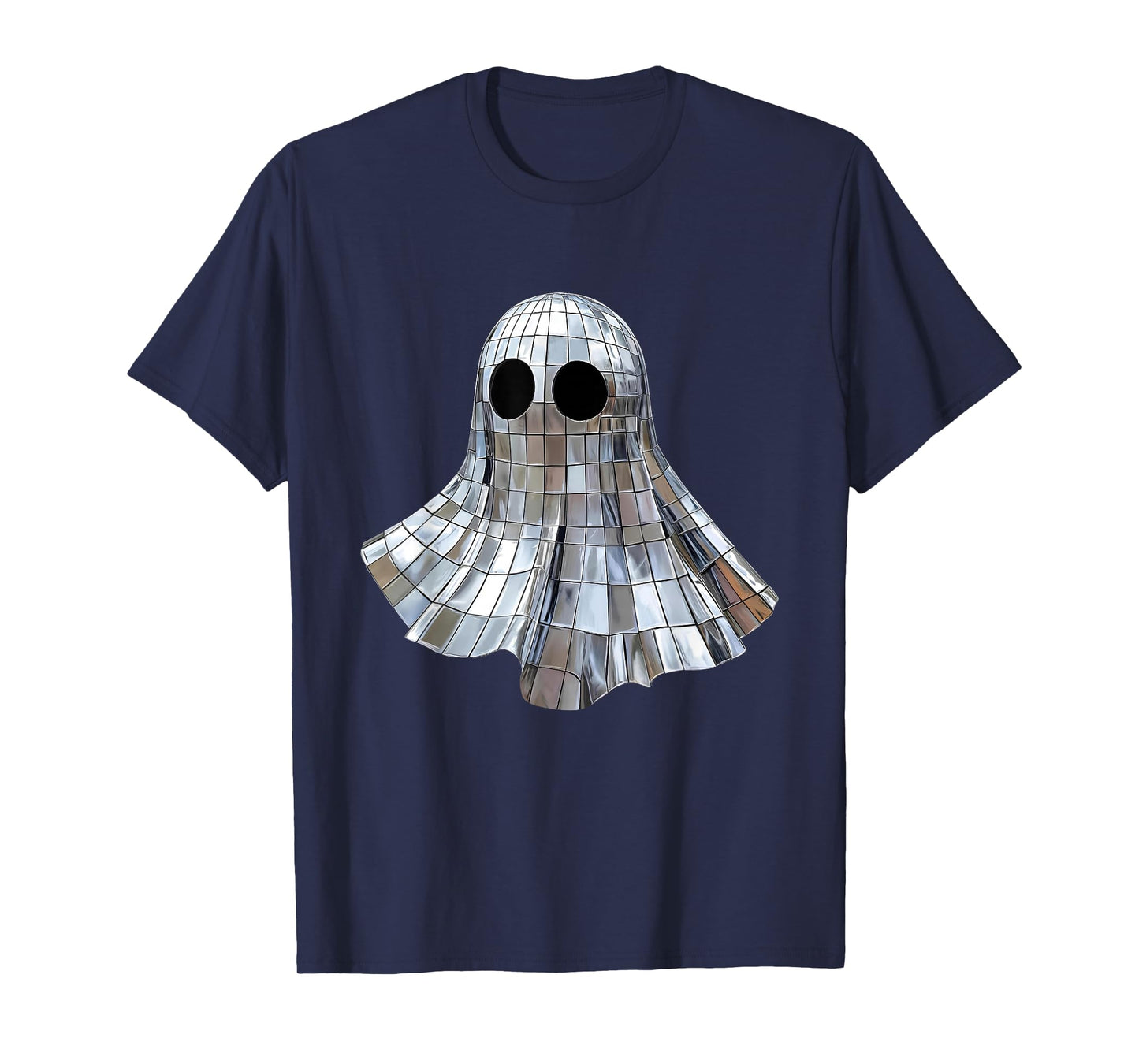 Retro Disco Boo Halloween Boo In Boujee Spooky Disco Ghost T-Shirt