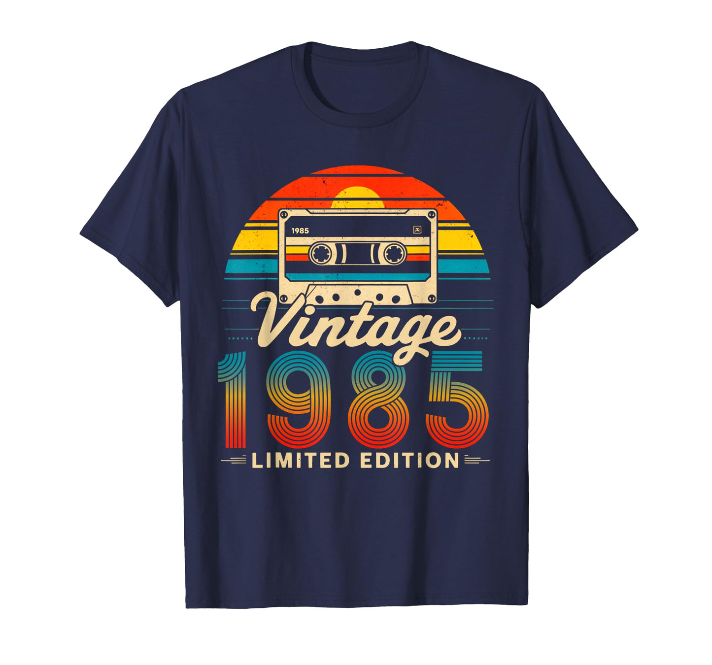 40 Years Old Gifts Vintage Born In 1985 Retro 40th Birthday T-Shirt