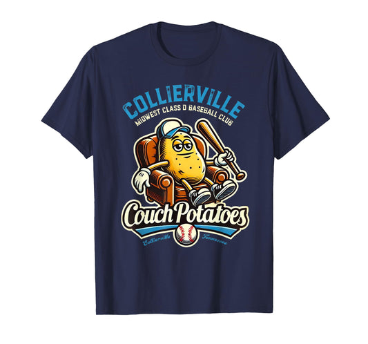 Minor League Baseball Collierville Couch Potatoes T-Shirt