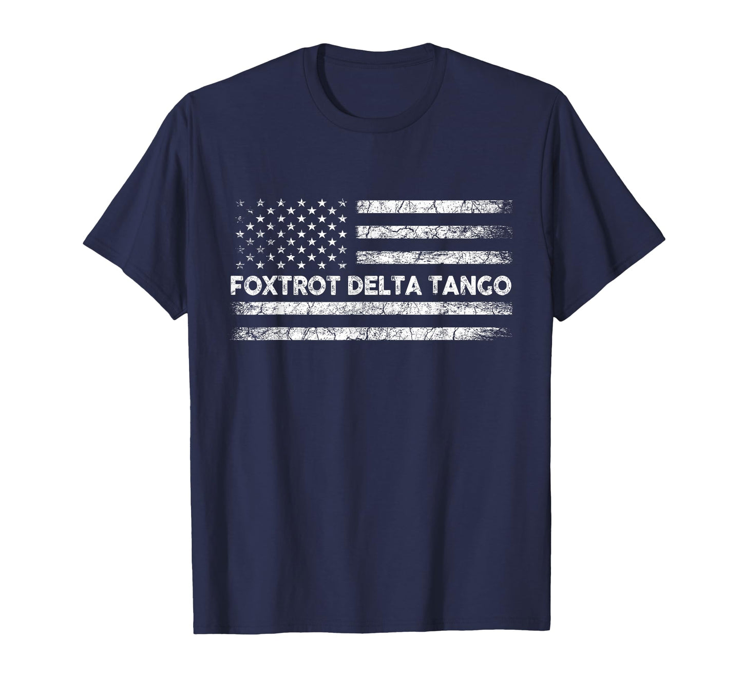 Foxtrots Delta Tangos Funny US Flag Foxtrots Deltas Tangos T-Shirt