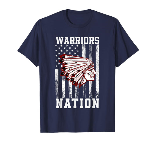Lebanon Warriors Logo Nation HS T-Shirt