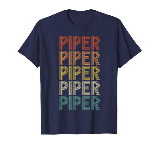 Piper Vintage Retro T-Shirt