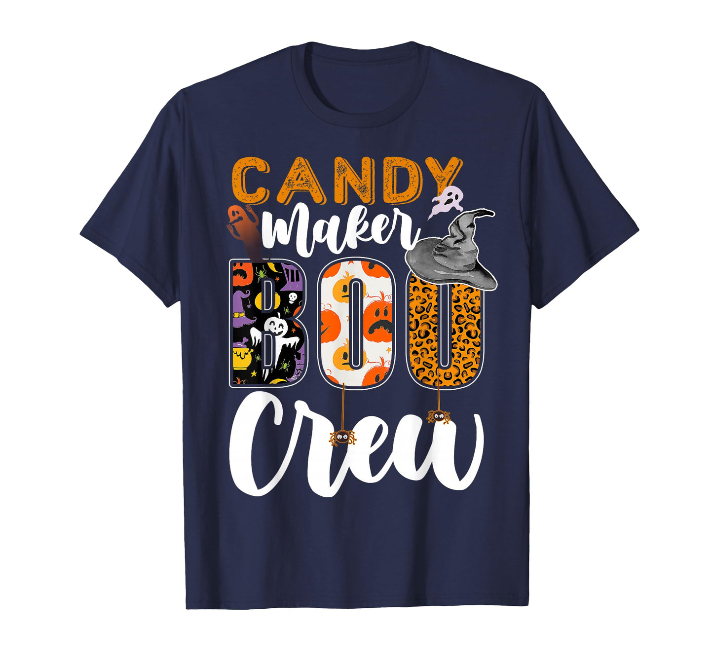 Candymaker Boo Crew Halloween Match Confectioner T-Shirt