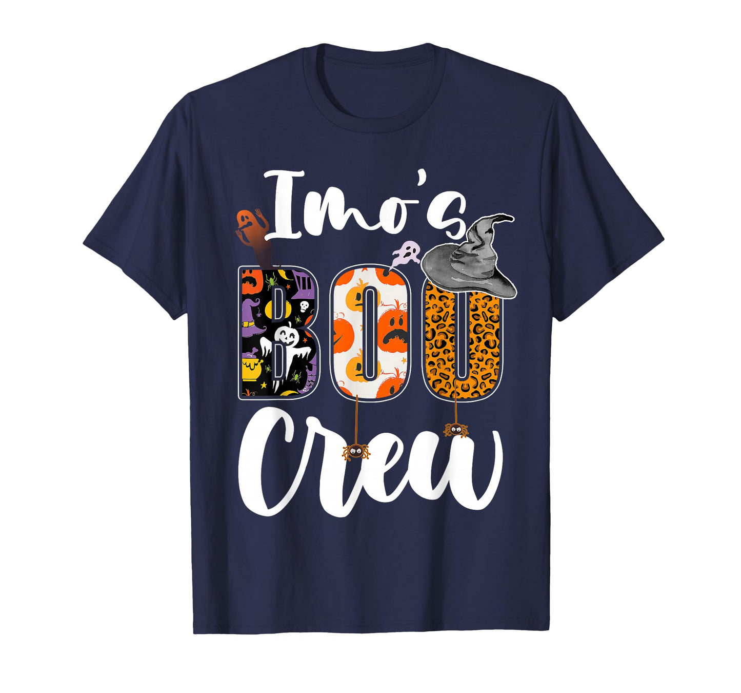 Imo's Boo Crew Halloween Aunt Nephew Niece Matching T-Shirt
