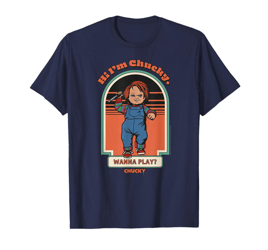 Chucky Hi I'm Chucky Wanna Play Vintage T-Shirt