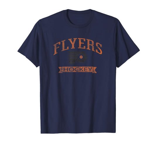 Philadelphia Flyers Vintage Hockey White Officially Licensed T-Shirt